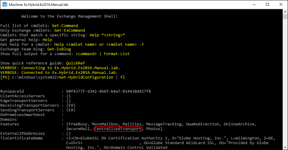 862-1 Checking Centralized Mail Transport