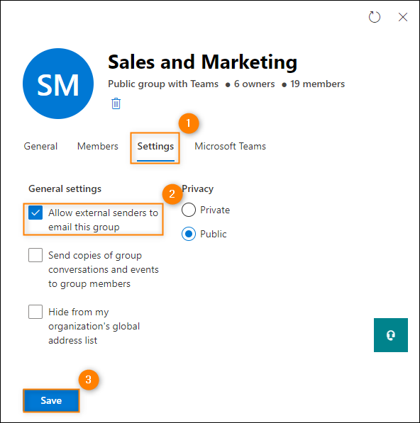 How To Configure Groups In Microsoft 365 To Receive Messages Sent By