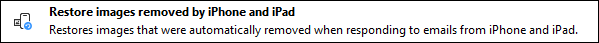 Restore images removed by iPhone and iPad