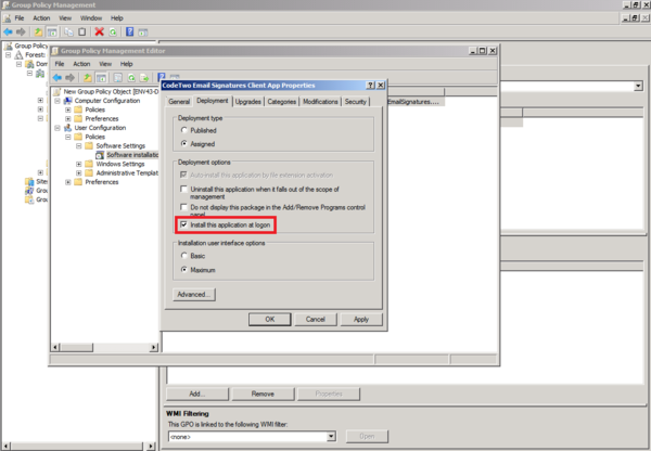 ER Pro 2.x - Automatic logon at startup.
