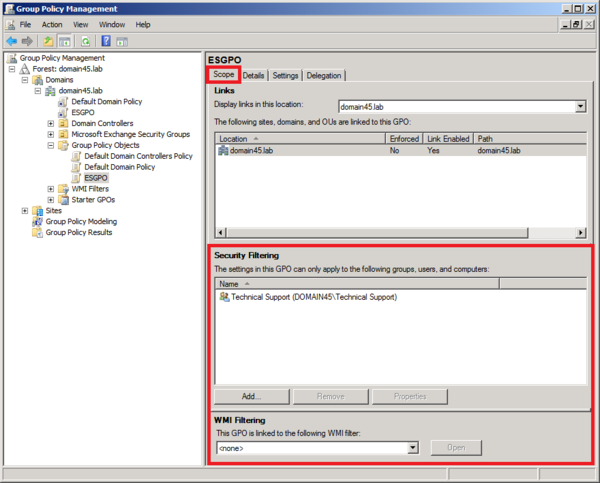Pro 2.x - Filtering options.