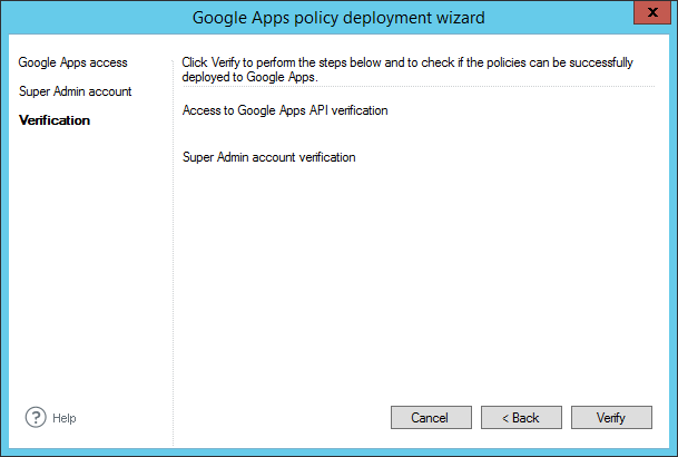 Email Signatures - Google Apps deployment wizard 4