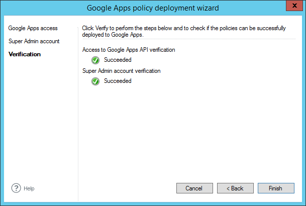 Email Signatures - Google Apps deployment wizard 5