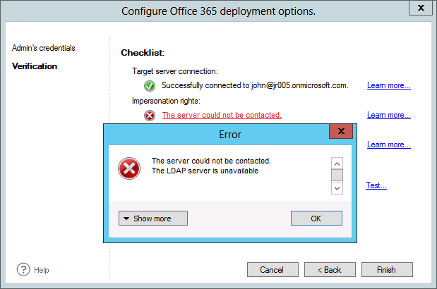 Email Signatures - imp.rights error (O365).