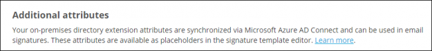 ESIG 365 Additional attributes - hybrid configured