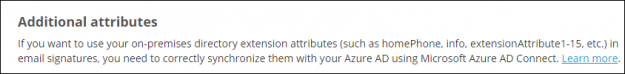 ESIG 365 Additional attributes - hybrid unconfig