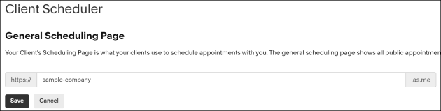 Custome Squarespace meeting link format