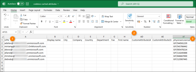 Bulk editing your custom attribute for chosen users.