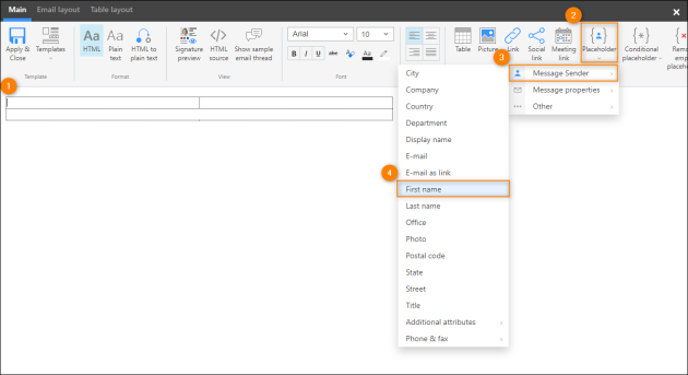 Inserting an AAD attribute into the specific place of the signature.