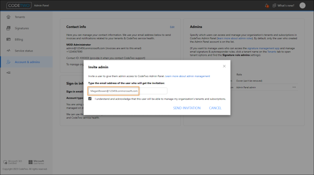 Sending an invitation to the newly added alias to avoid the email address & UPN mismatch issue.