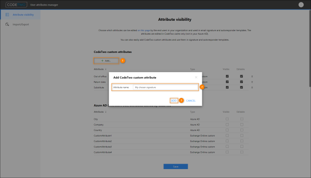 Creating a custom attribute whose value (selected by users) will determine signature choice.