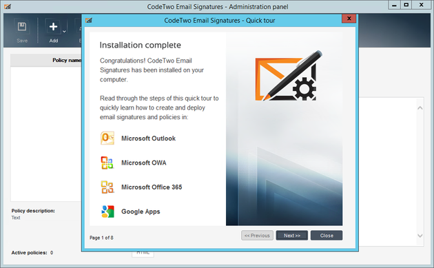 Email Signatures - Quick Tour.