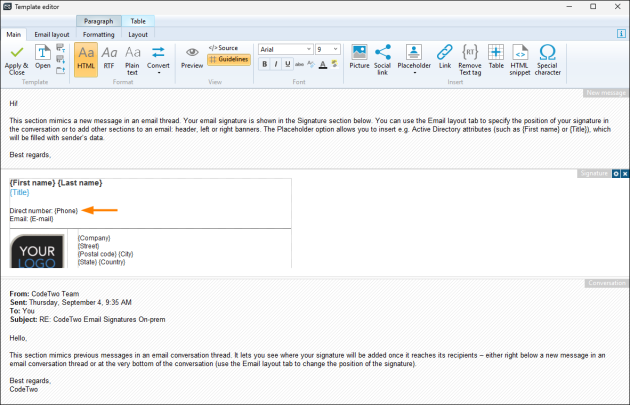 Changing the design.