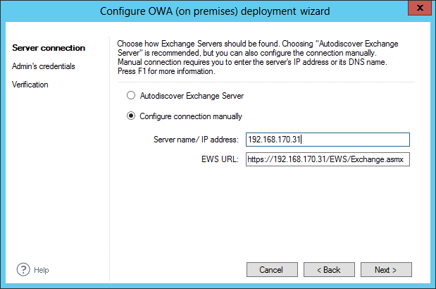 Email Signatures - OWA manual server location.
