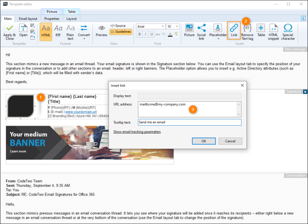 How to add a mailto hyperlink to an image.