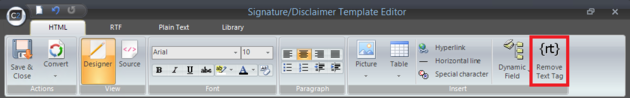 Email Signatures - RT Tag.