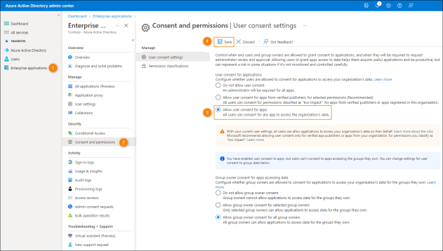 869-6 Allow user consent for apps