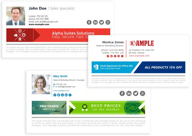 Email Signatures For Marketing Purposes