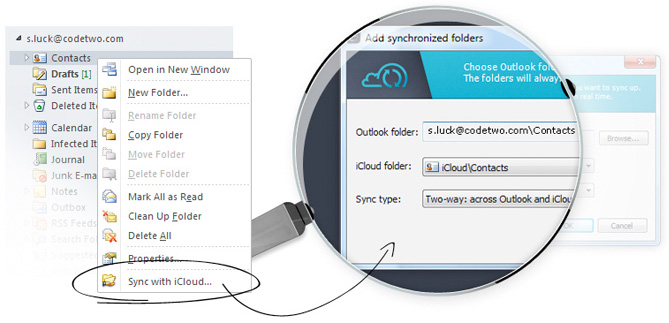 activate icloud outlook add in