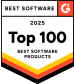 G2 Top 100 Best Software Products award
