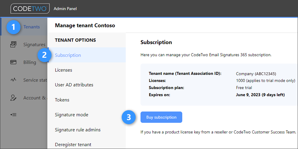 How to buy CodeTwo Email Signatures 365