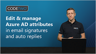 Manage & edit user information (Azure AD attributes) in email signatures