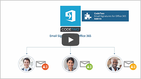 Signatures visible as you type - CodeTwo Email Signatures for Office 365 feature overview