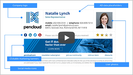 New email signature editor in CodeTwo Email Signatures 365