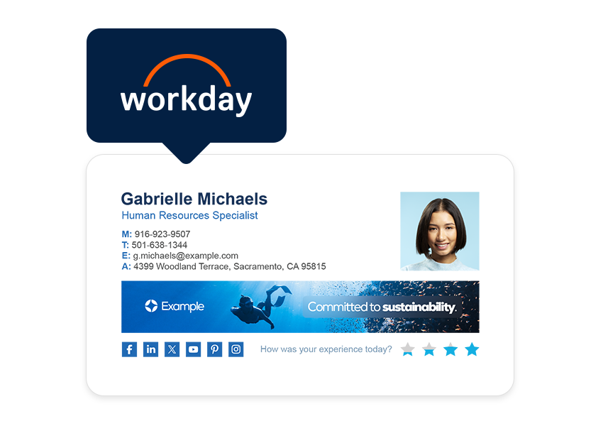CodeTwo and Workday integration
