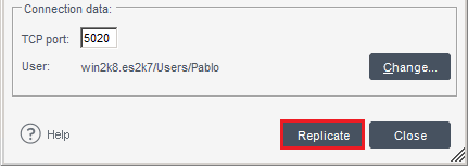 Confirming the replication. Confirming the replication.