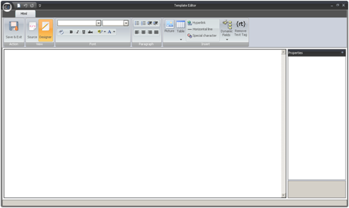 The Autoreply editor. The Autoreply editor.